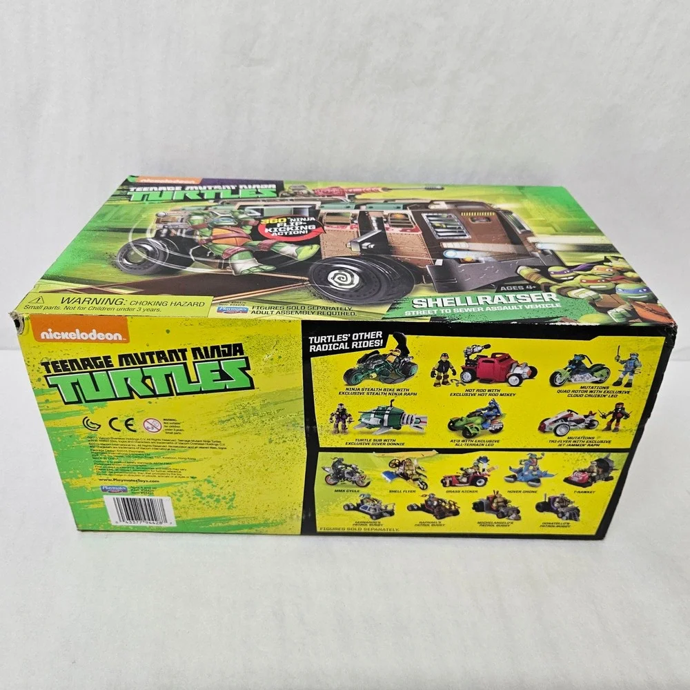 TMNT Shellraiser Street to Sewer Assault Vehicle Playmates 94428 Nickelodeon